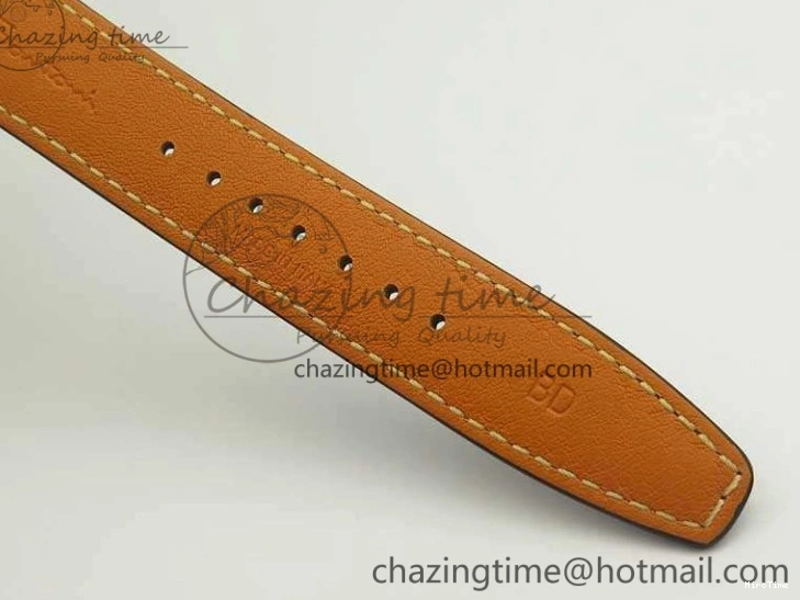 MIROTIME 0116 Breathable Da Vinci IW393402 SS ZF 1:1 Best Edition Blue Dial On Black Leather Strap A 7211